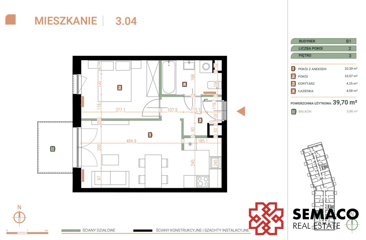 Mieszkanie na sprzedaż