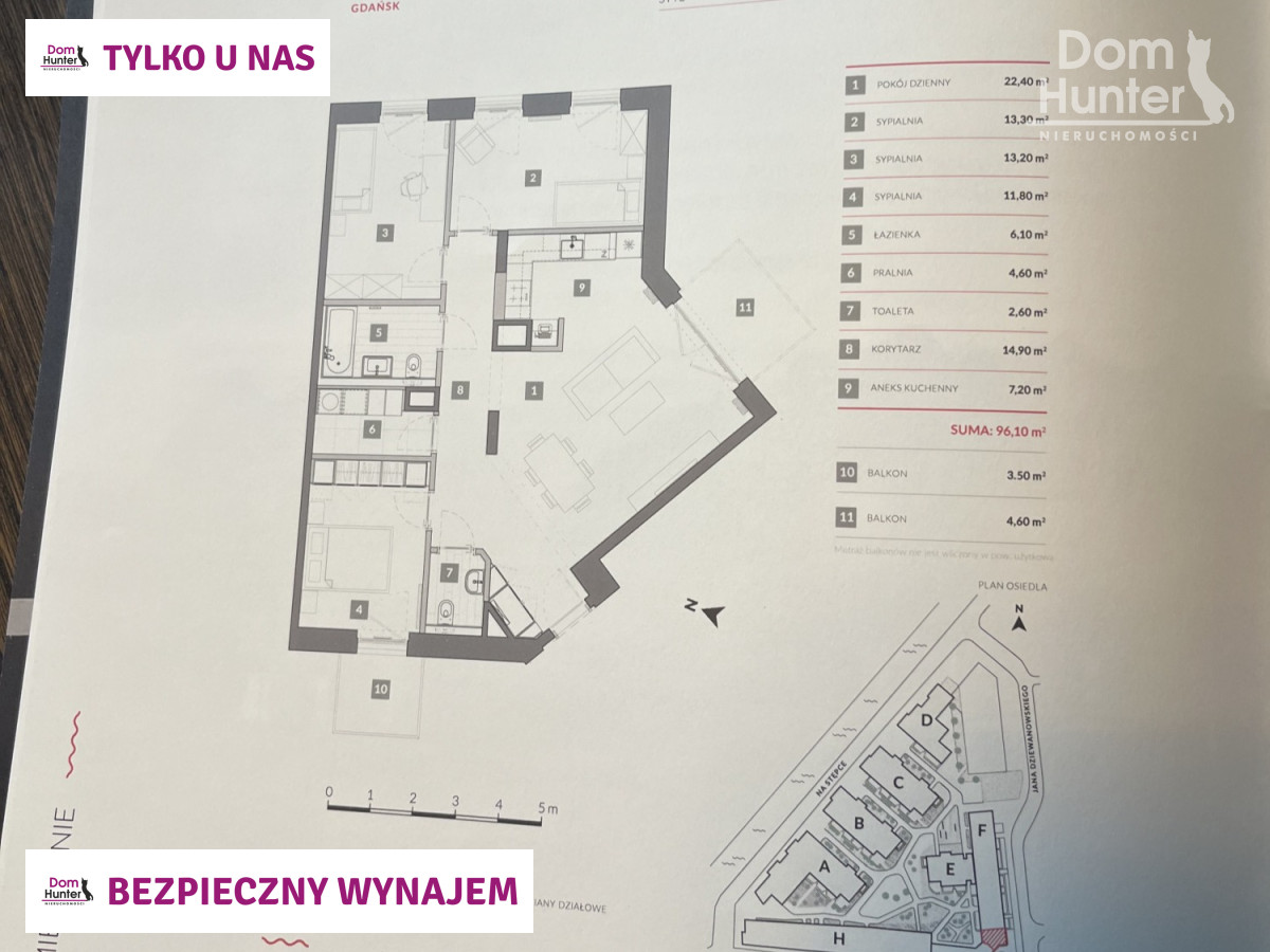 Mieszkanie, wynajem, Śródmieście, Gdańsk. zdjęcie 6