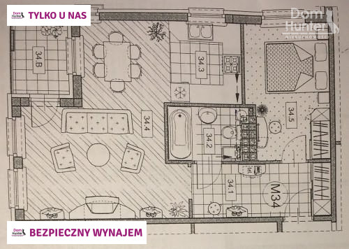 Mieszkanie, wynajem, Chełm, Gdańsk. zdjęcie 5