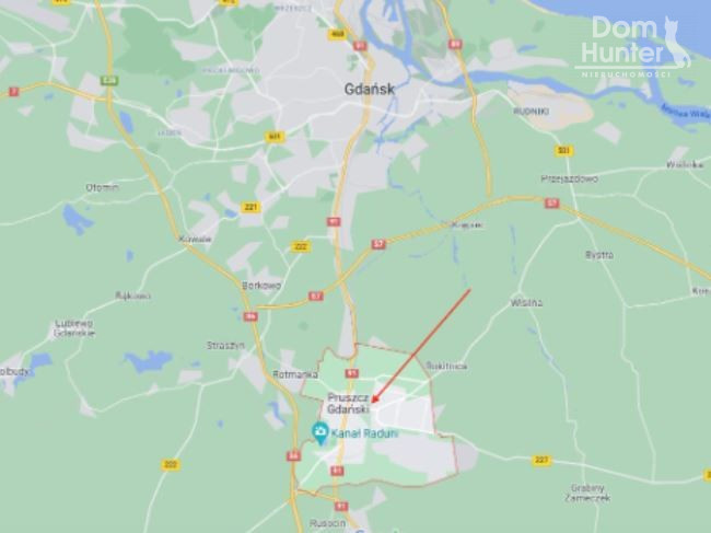 Działka, 3064 m², Pruszcz Gdański