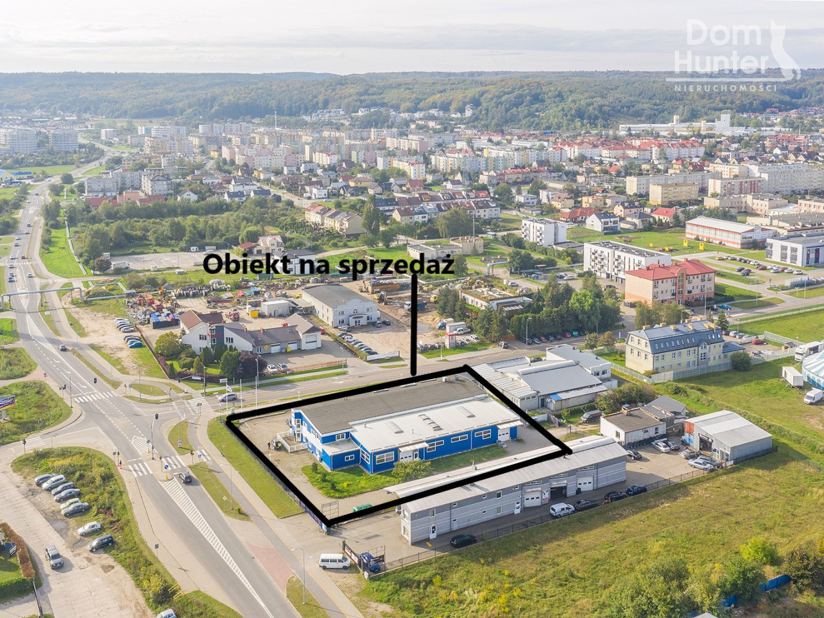 Obiekt magazywnowo biurowy