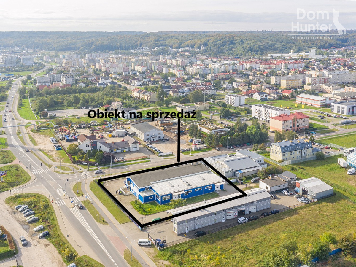 Obiekt magazywnowo biurowy