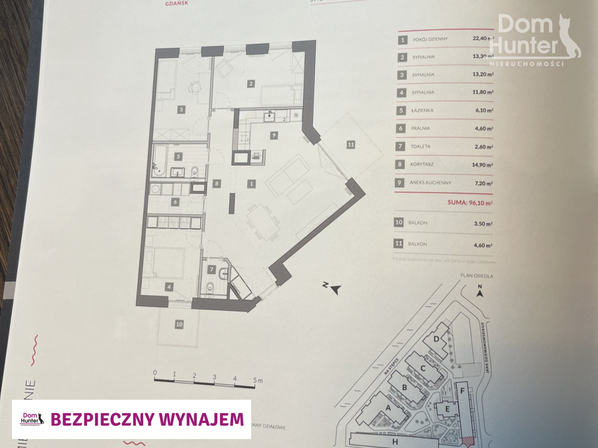 Mieszkanie, wynajem, Śródmieście, Gdańsk. zdjęcie 6