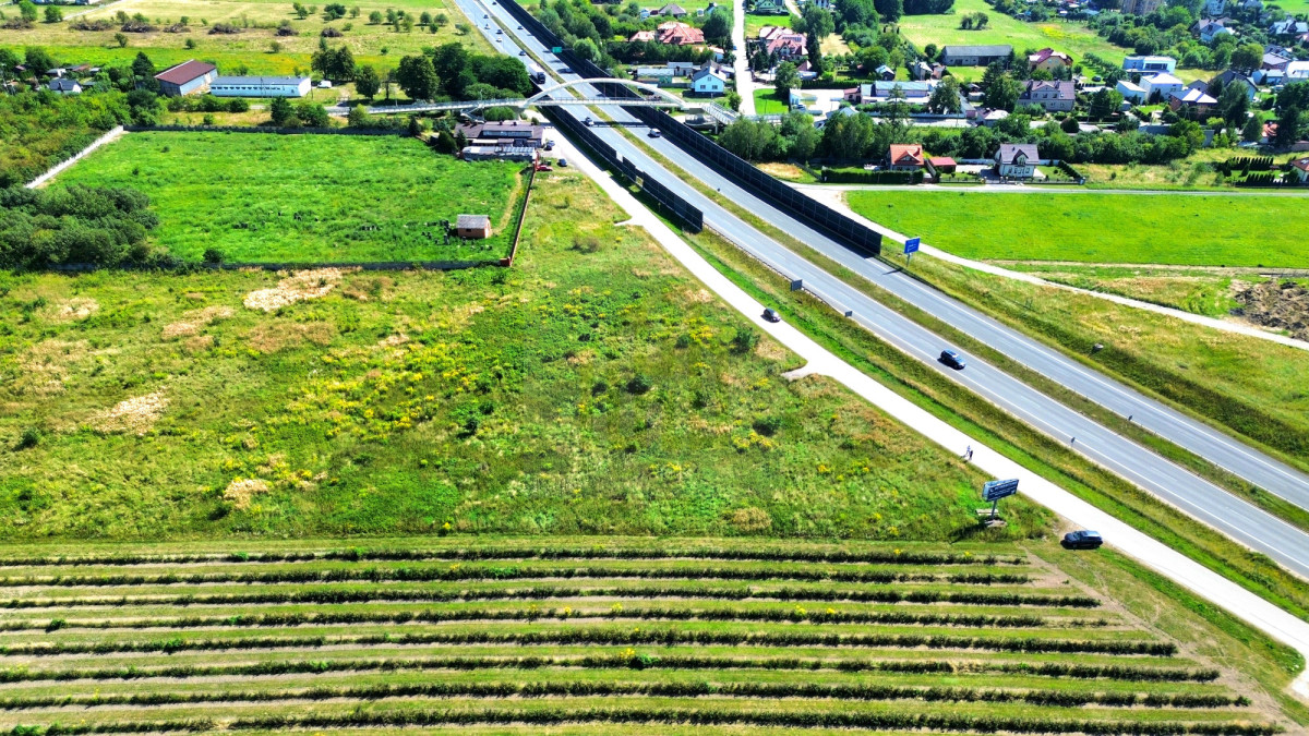 Działka inwestycyjna Przemysł/Usługi przy S8/A50.