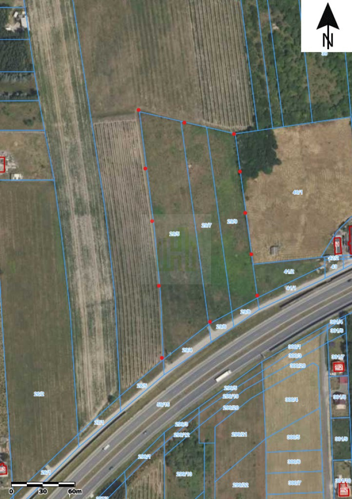 Działka inwestycyjna Przemysł/Usługi przy S8/A50.