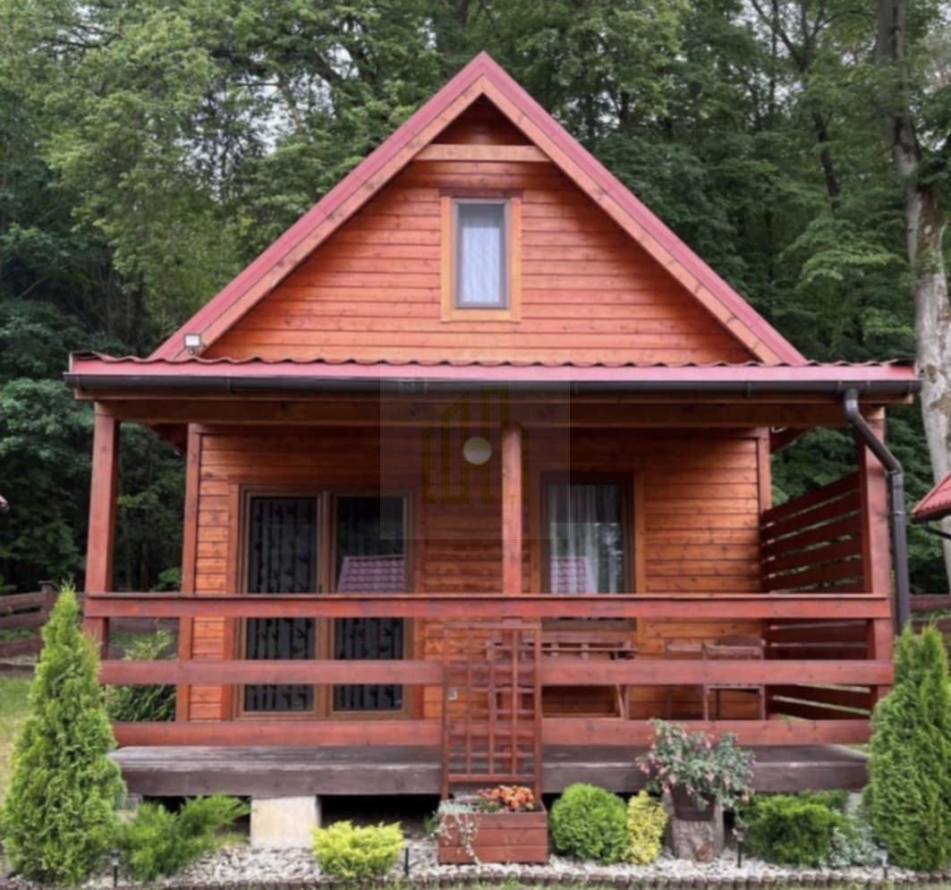 Gotowy Biznes k.Mikołajek – 4 domki całoroczne