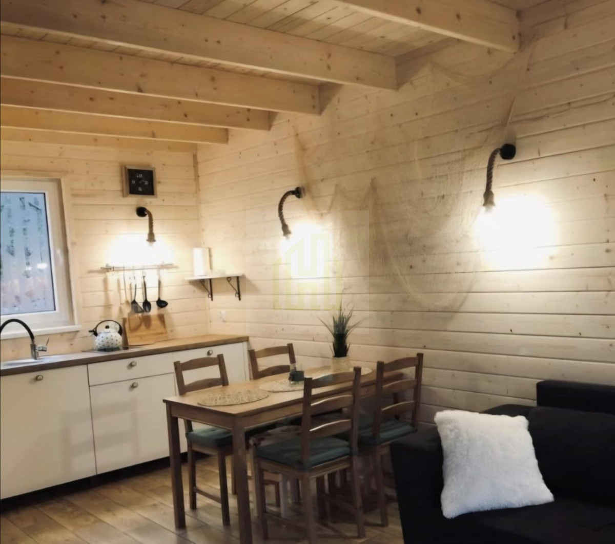 Gotowy Biznes k.Mikołajek – 4 domki całoroczne