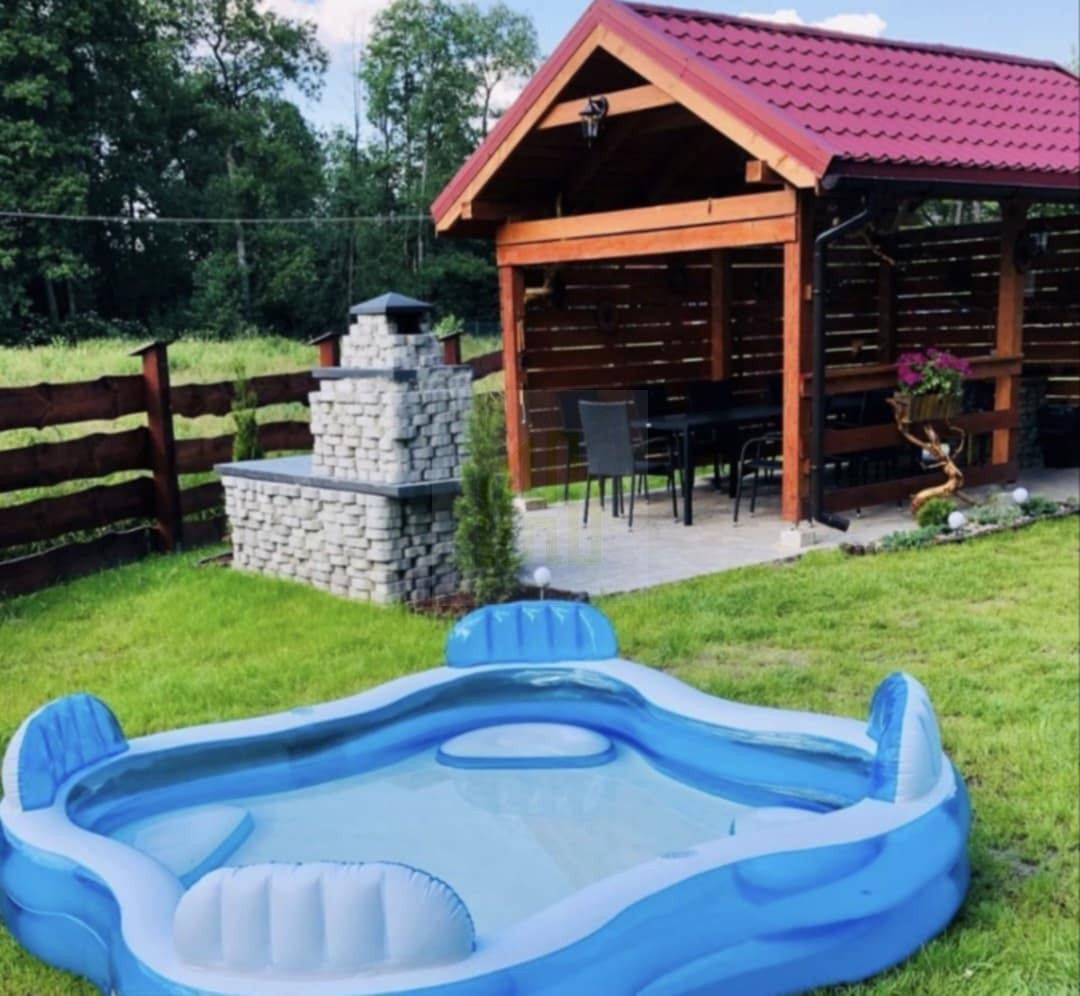 Gotowy Biznes k.Mikołajek – 4 domki całoroczne