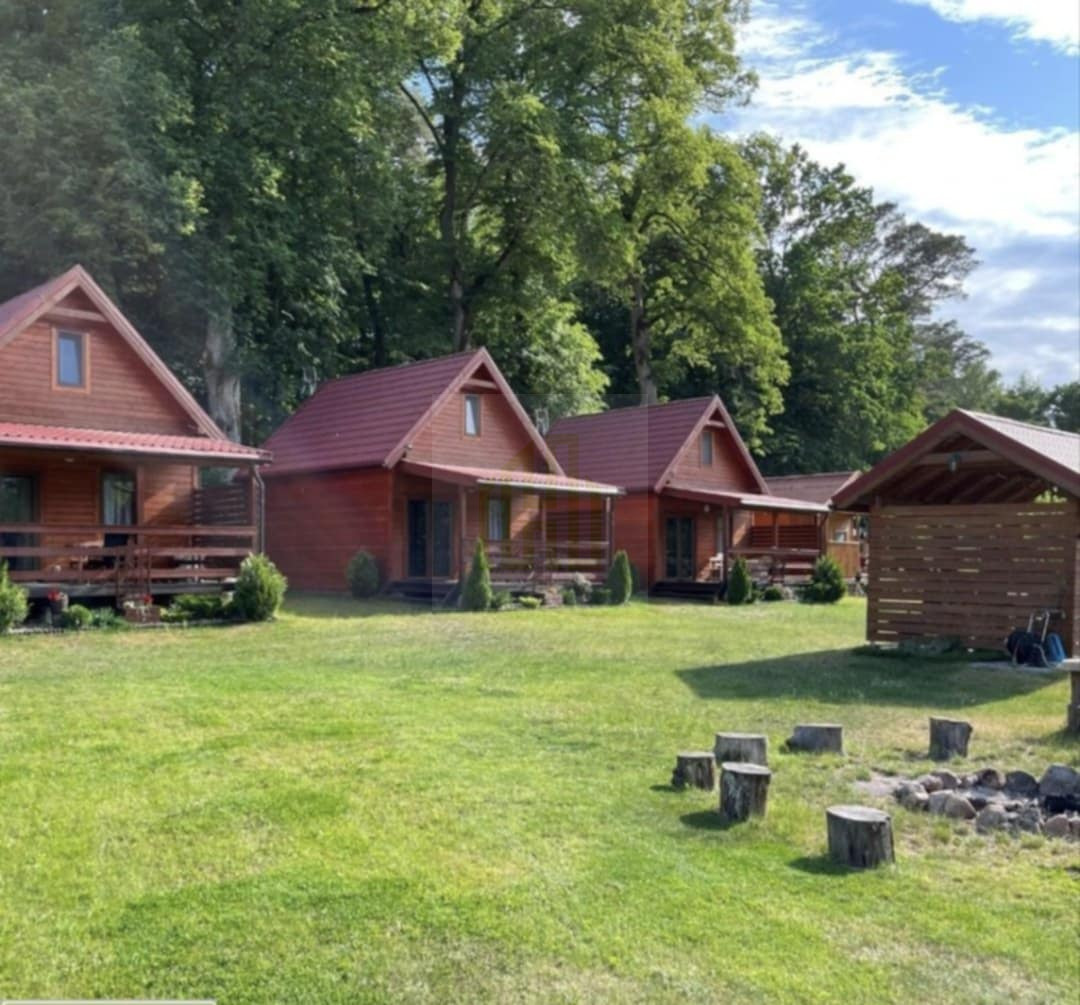 Gotowy Biznes k.Mikołajek – 4 domki całoroczne