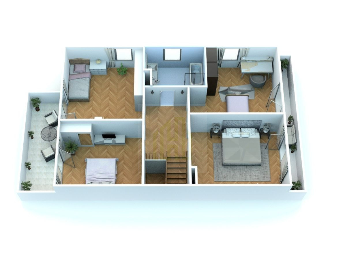 Przestronny blizniak w spokojnej okolicy