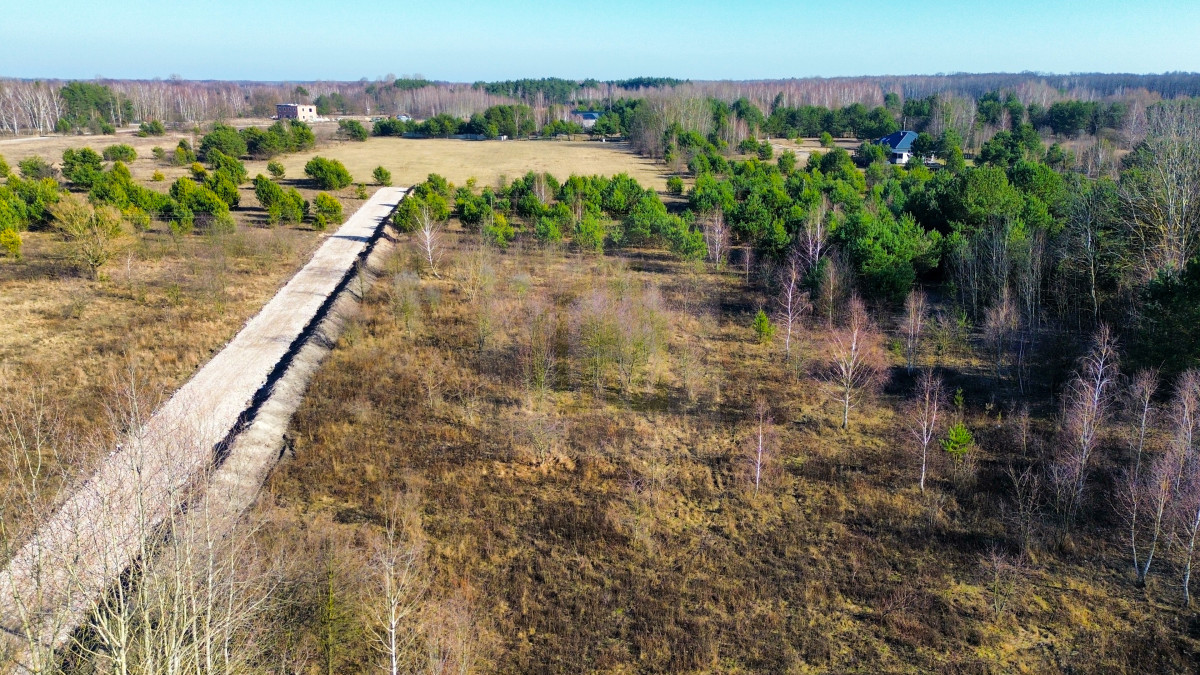 Działka Bieganów idealna pod budowę domu.