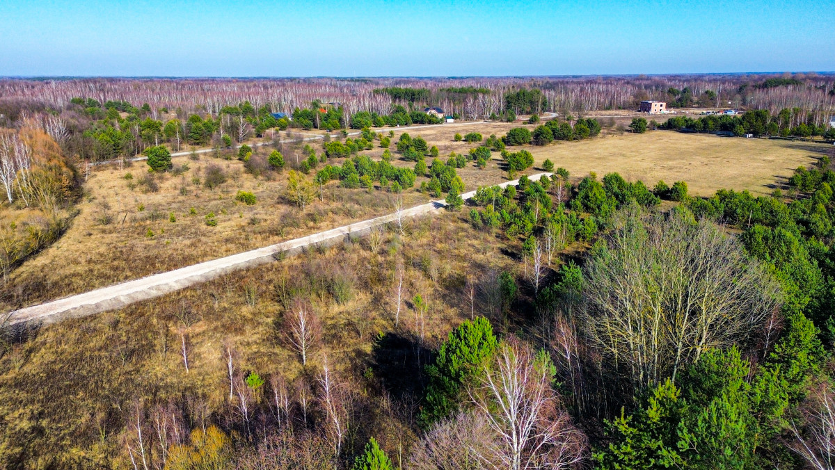 Działka Bieganów idealna pod budowę domu.