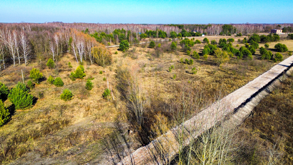 Działka Bieganów idealna pod budowę domu.