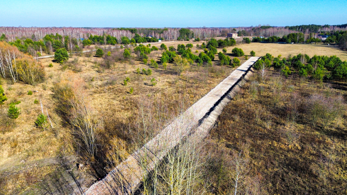Działka Bieganów idealna pod budowę domu.