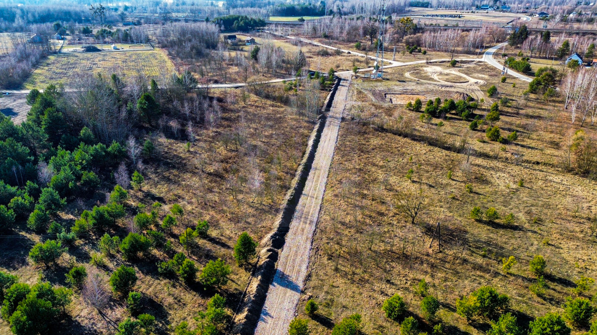 Działka Bieganów idealna pod budowę domu.