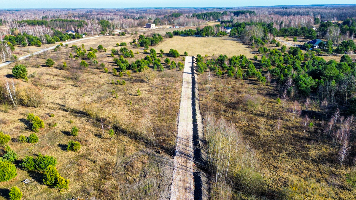 Działka Bieganów idealna pod budowę domu.