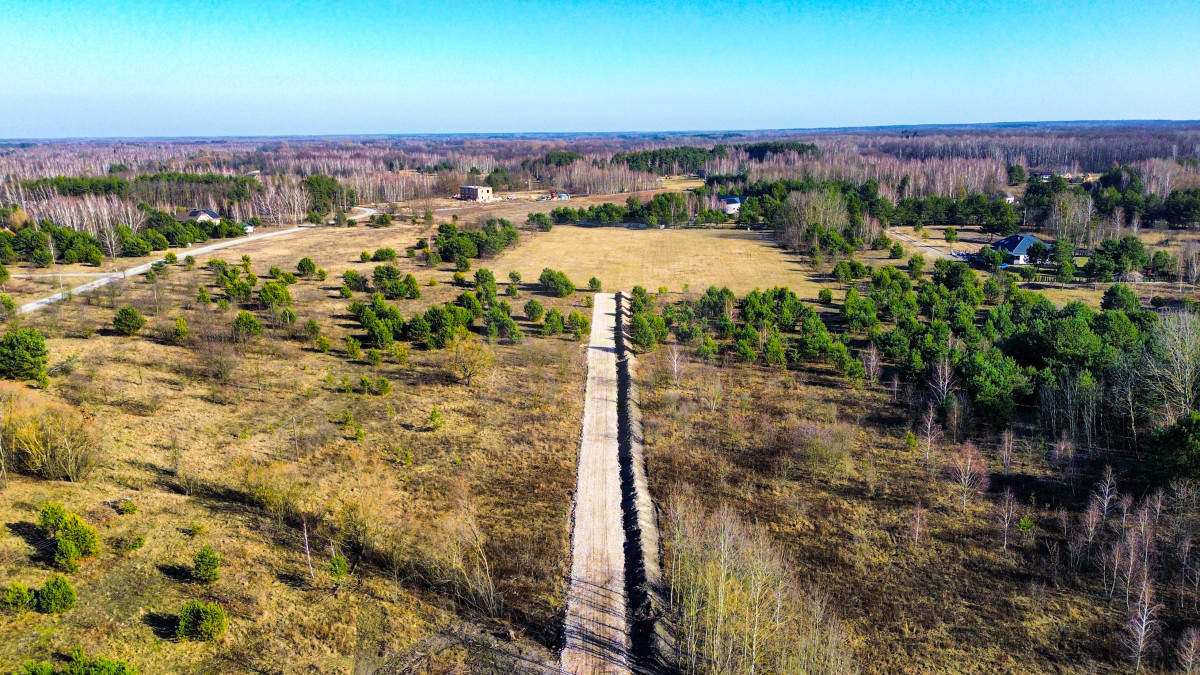 Działka Bieganów idealna pod budowę domu.