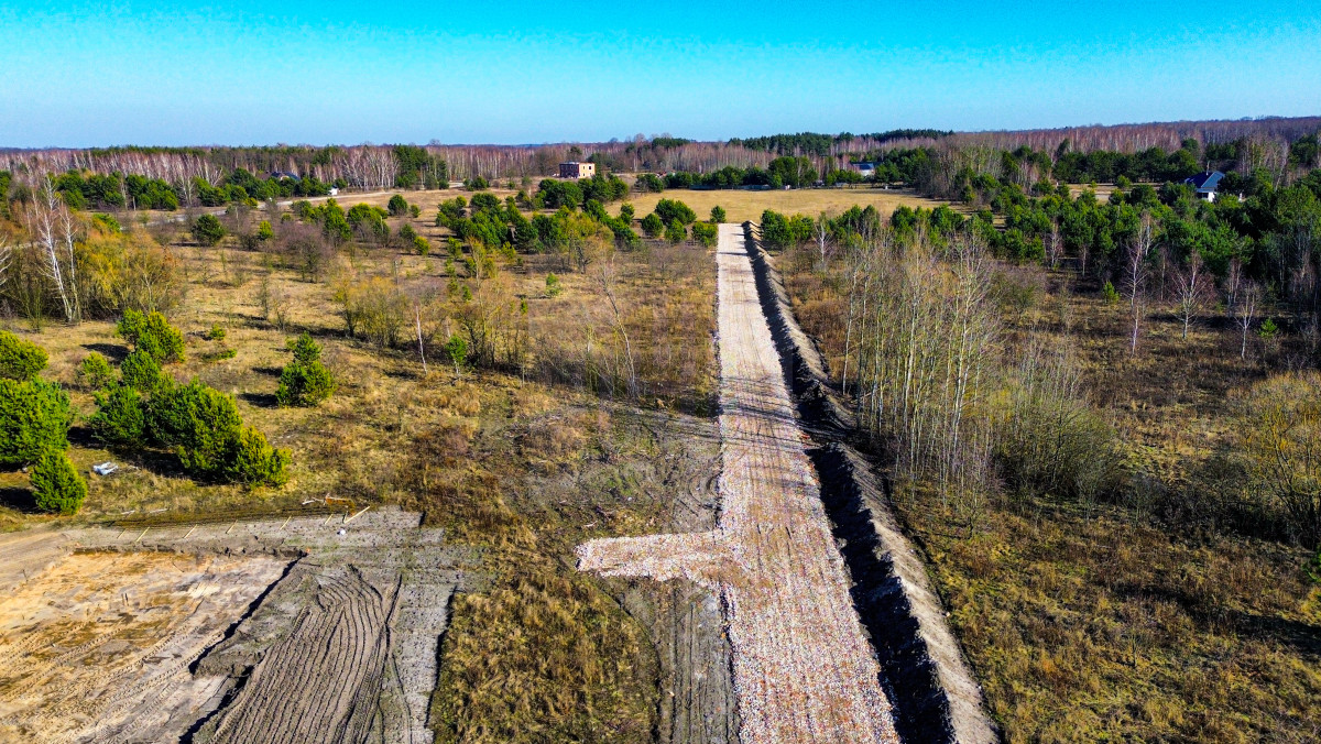 Działka Bieganów idealna pod budowę domu.