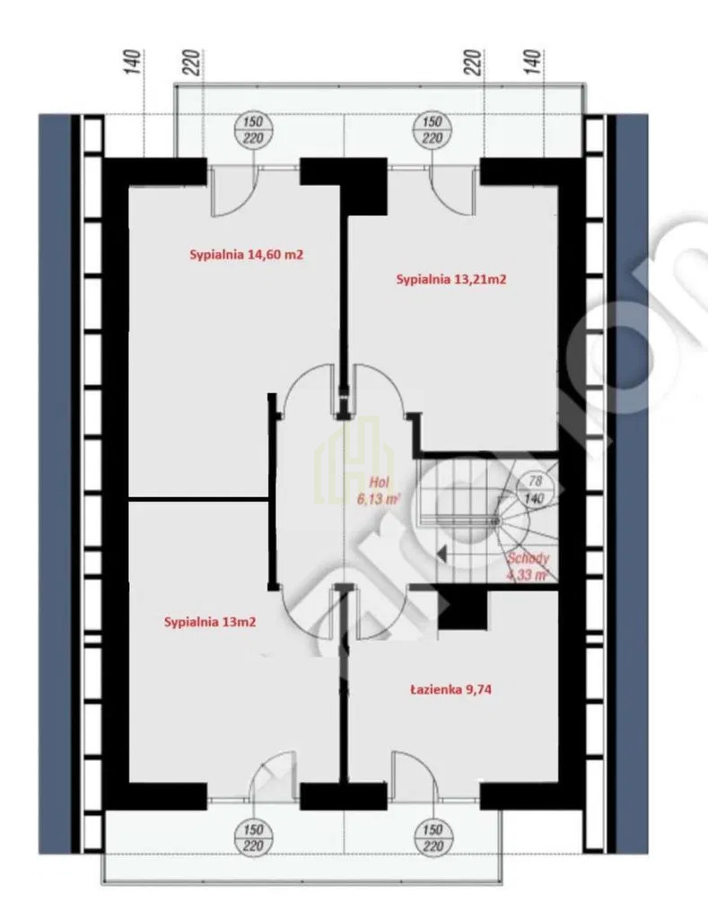 Nowoczesny dom 123 m² na działce 1000 m² | Chylice