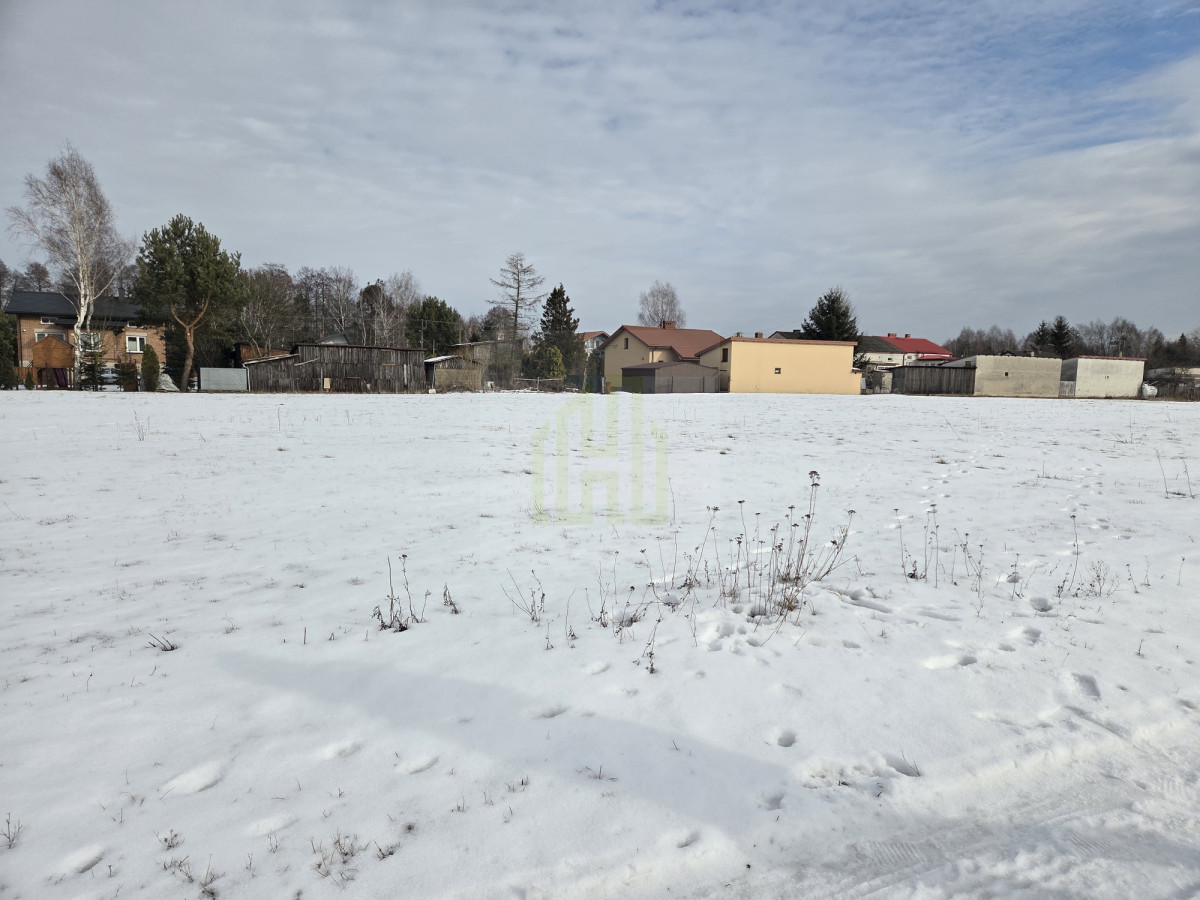 Działka gotowa pod budowę domu.