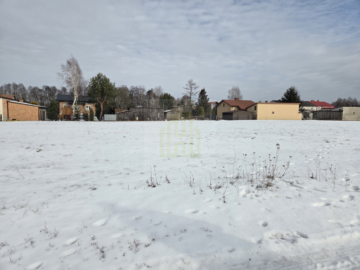 Działka gotowa pod budowę domu.