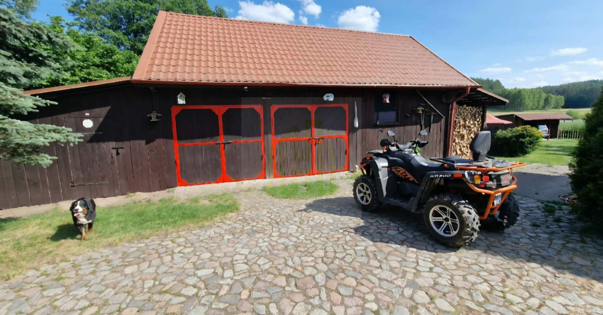 Siedlisko z własnym jeziorem gmina Grunwald