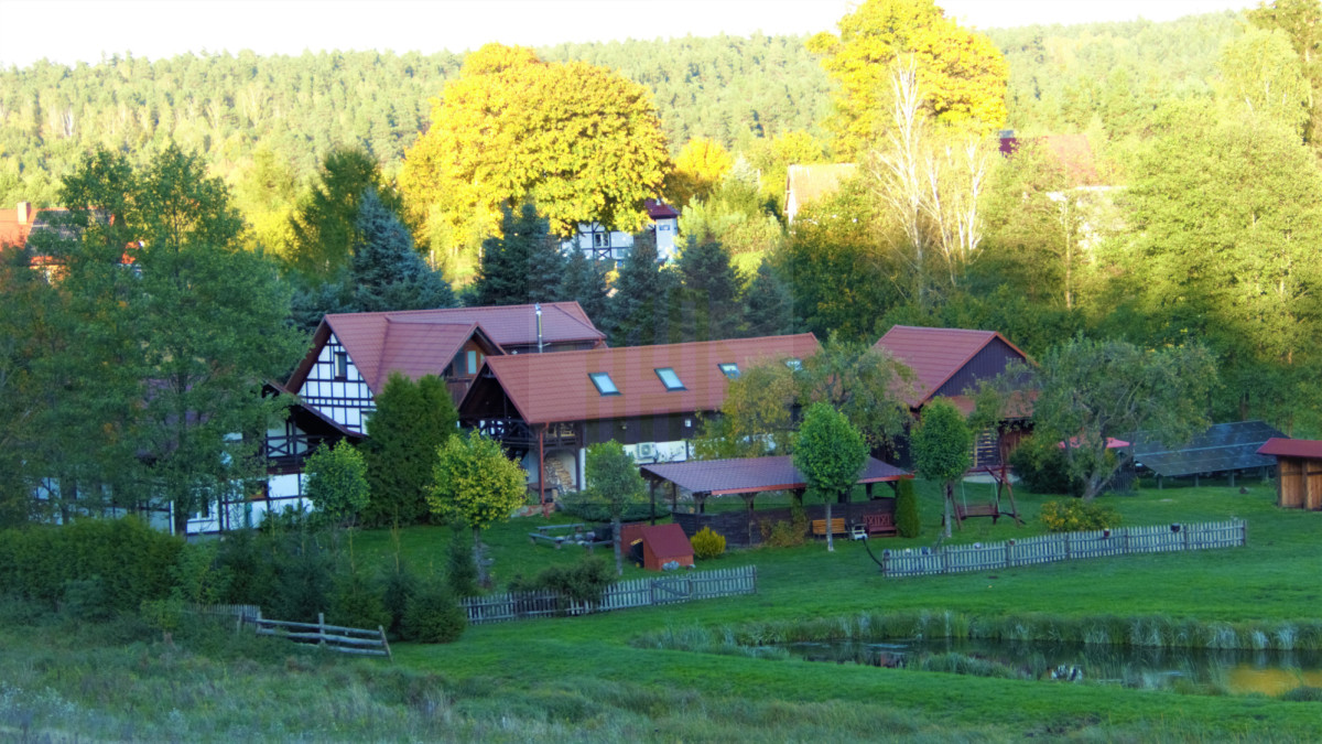Siedlisko z własnym jeziorem gmina Grunwald