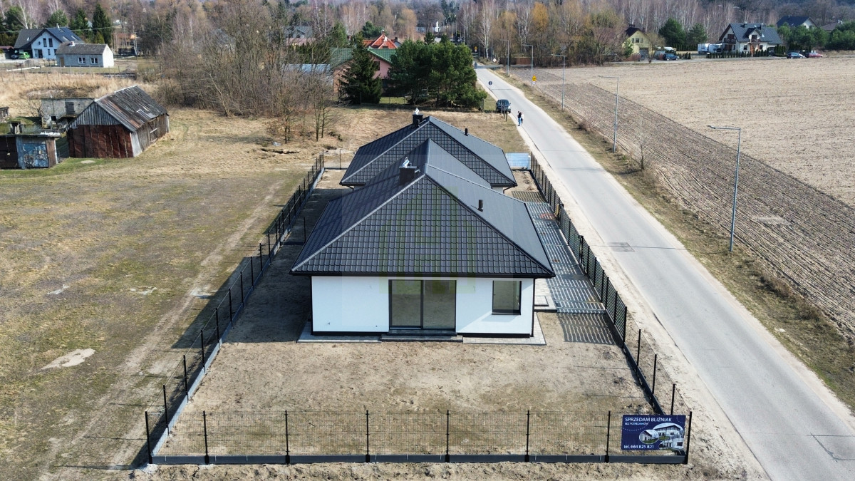 Komfortowy dom parterowy 110m duży salon i ogród