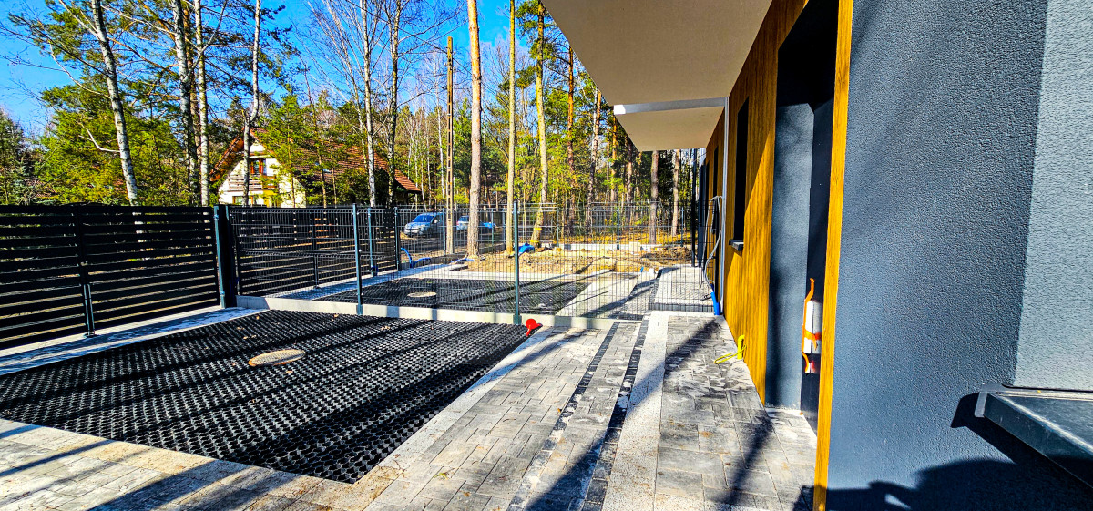 Dom w lesie oaza spokoju.