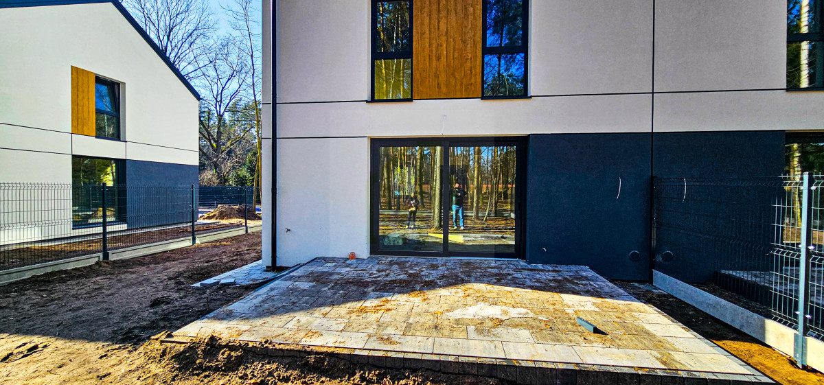 Dom w lesie oaza spokoju.