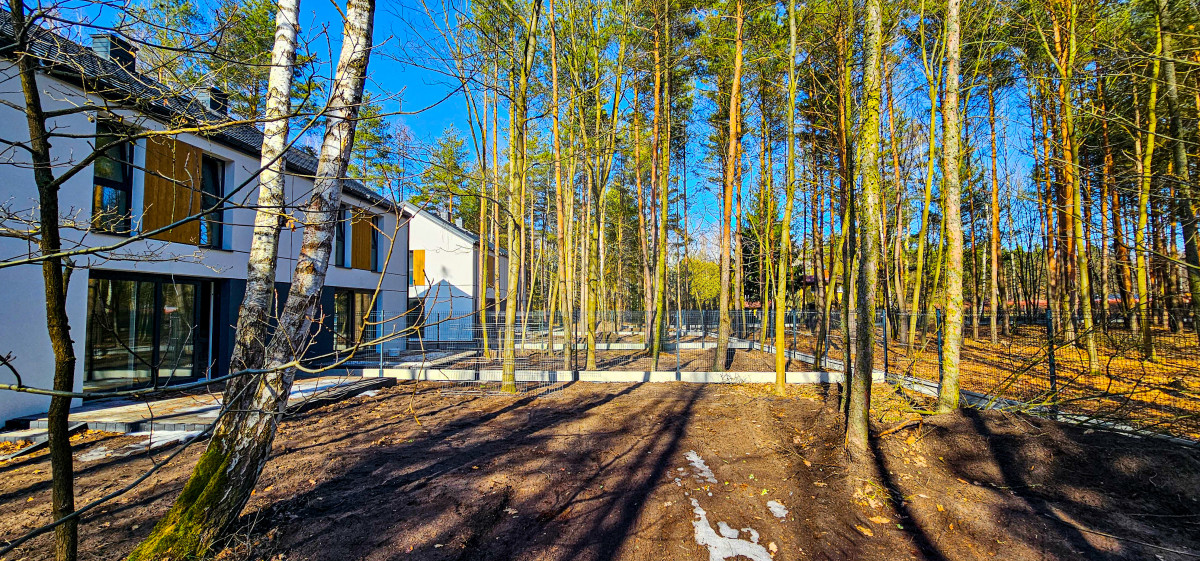 Dom w lesie oaza spokoju.