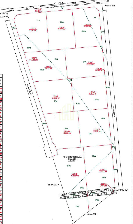 Duża, piękna działka 2527 m2 w Bieniewicach