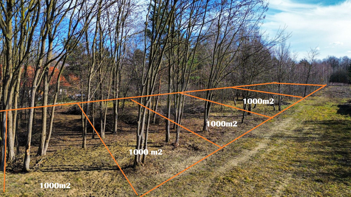 Działki blisko Grodziska, MPZP , piękna okolica