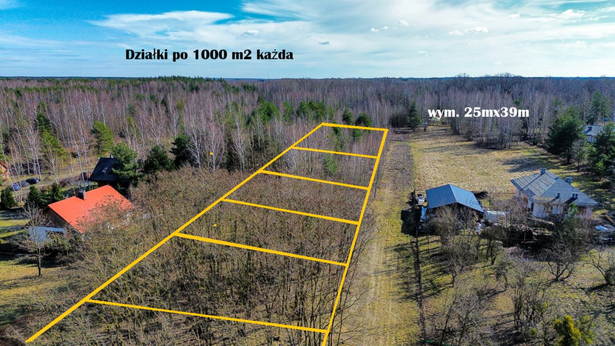 Działki blisko Grodziska, MPZP , piękna okolica