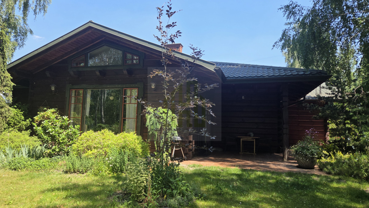 Wyjątkowy dom z bala drewnianego – 169,53 m² | dzi
