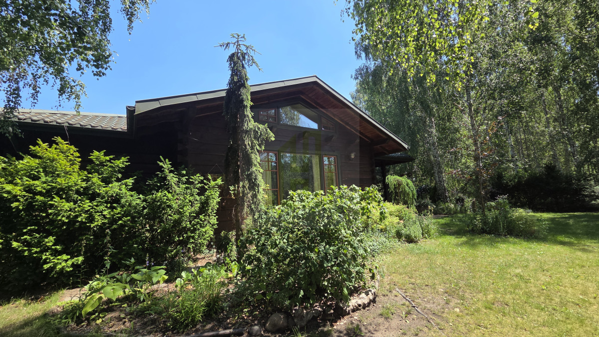 Wyjątkowy dom z bala drewnianego – 169,53 m² | dzi