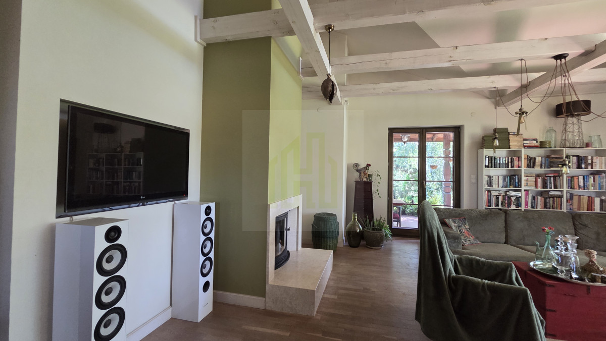 Wyjątkowy dom z bala drewnianego – 169,53 m² | dzi
