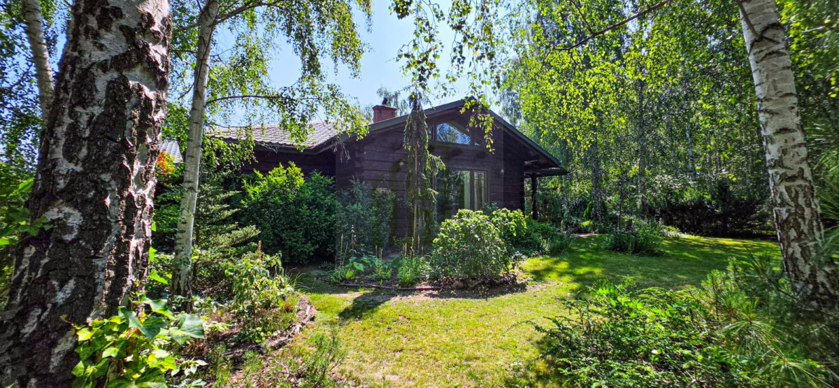 Wyjątkowy dom z bala drewnianego – 169,53 m² | dzi