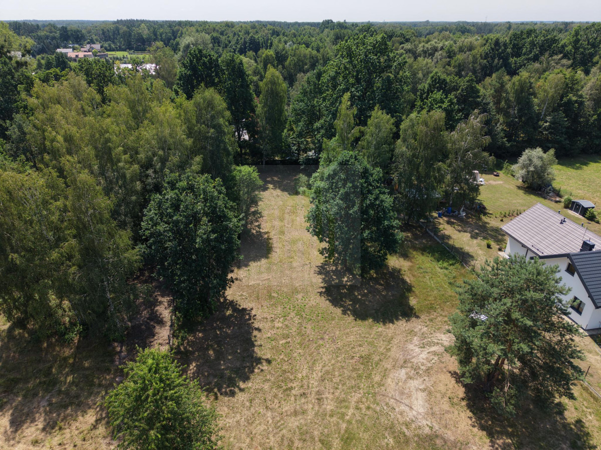 Działka budowlana blisko Grodziska, cisza i las