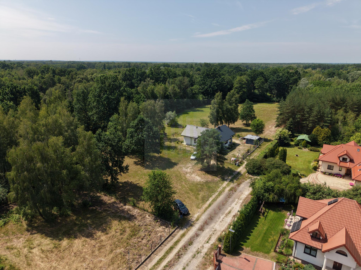 Działka budowlana blisko Grodziska, cisza i las
