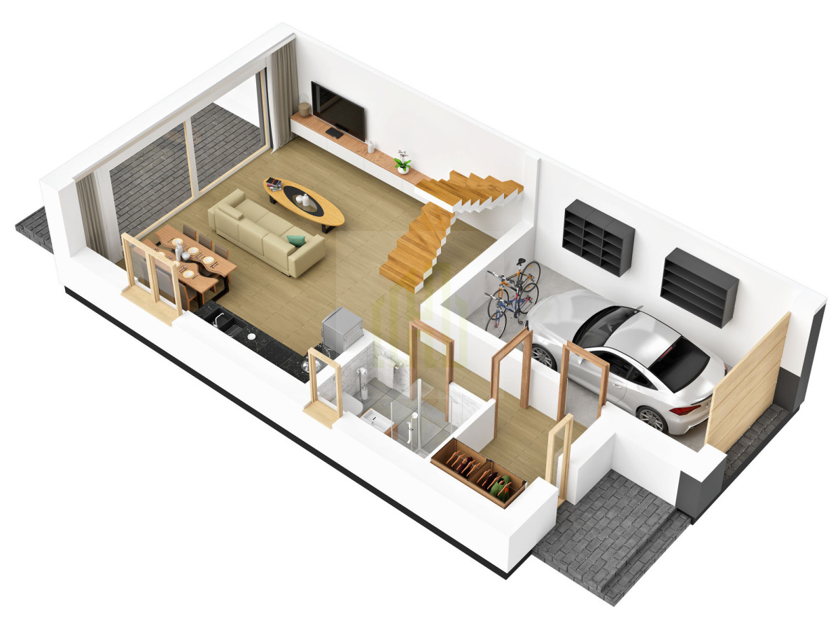 Nowoczesny bliźniak 128m2 w Nieporęcie