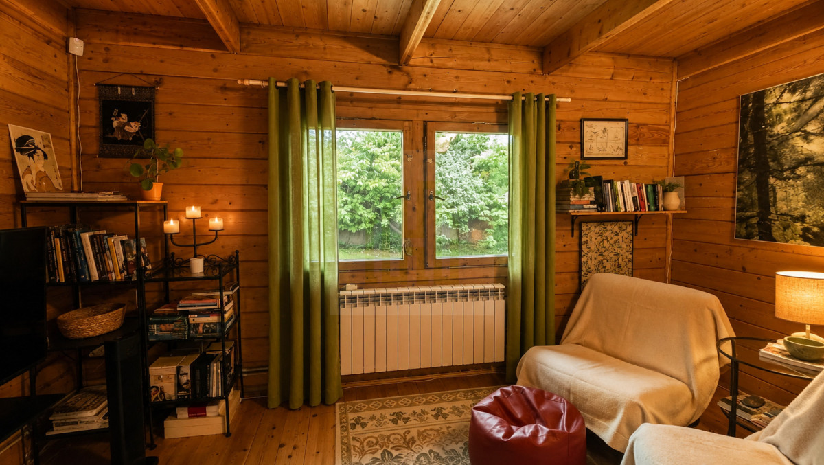 DOM Z KLIMATEM W OTULINIE LASU