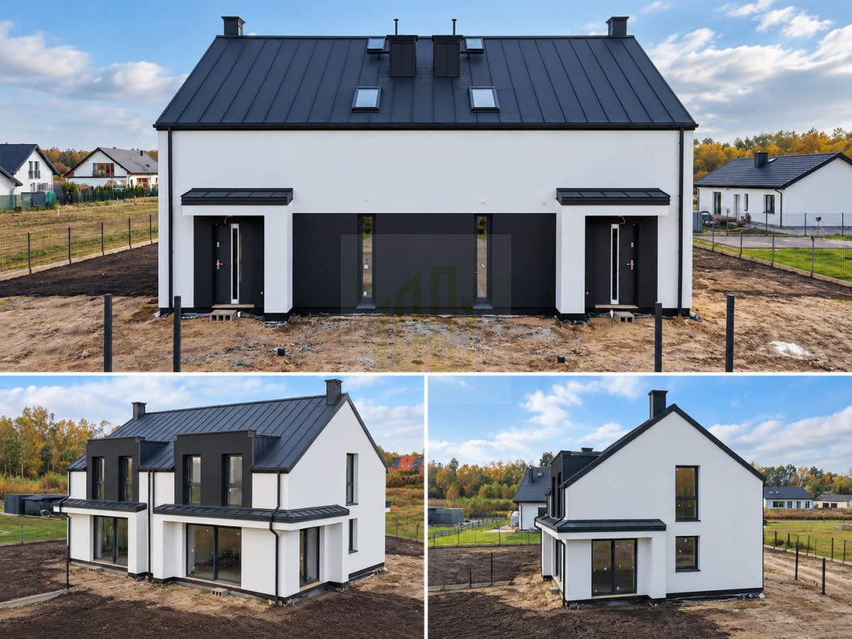 Nowoczesny dom 82 m² z pompą ciepła – Cyganka