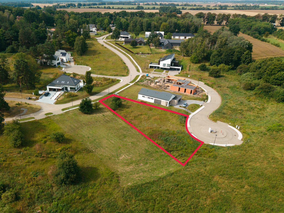 Ekskluzywna działka budowlana 1291 m.kw.