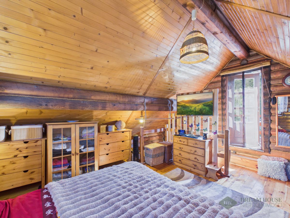 Klimatyczny dom z bali | 100m od jeziora | Zwola, zdjęcie 17