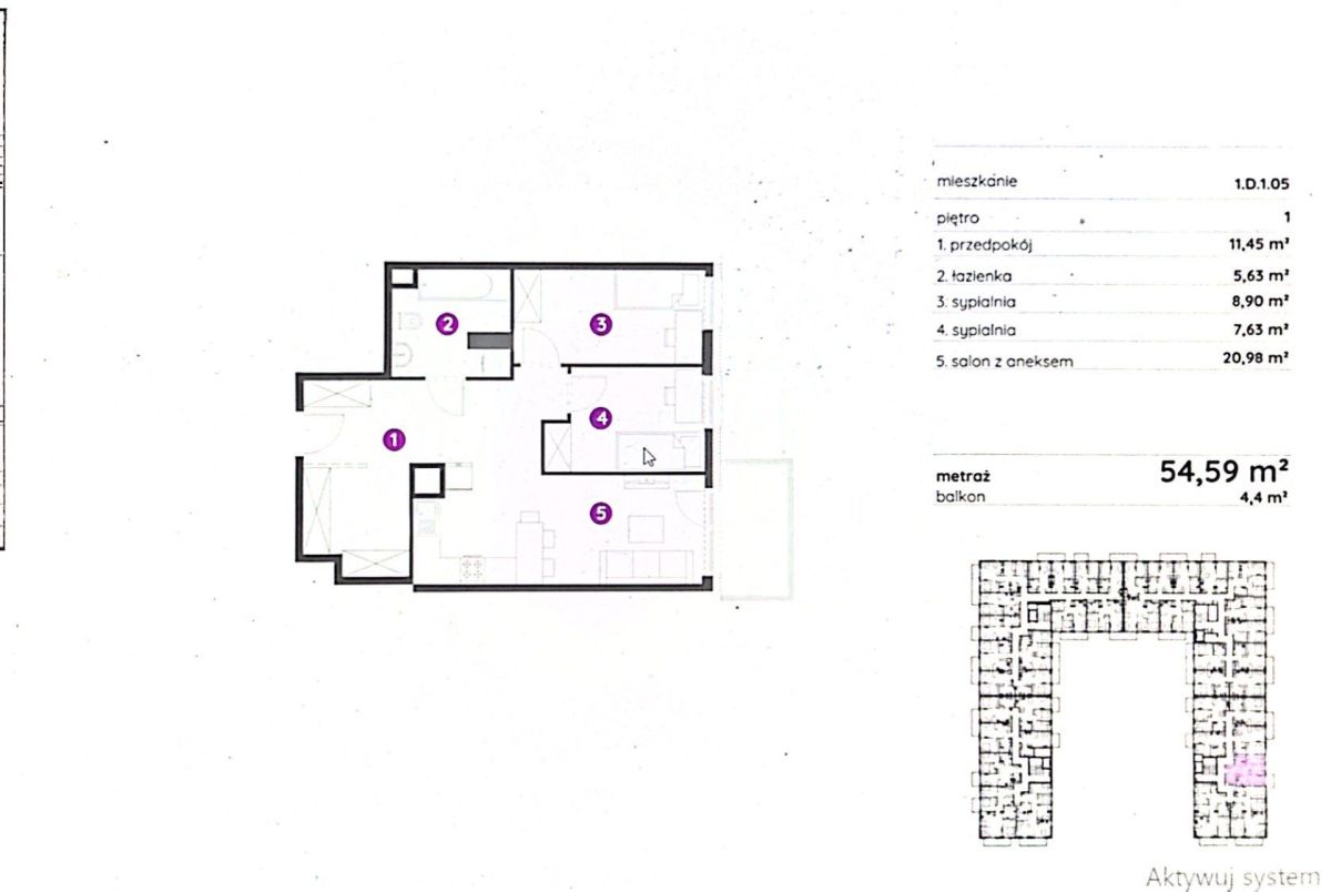Mieszkanie na sprzedaż