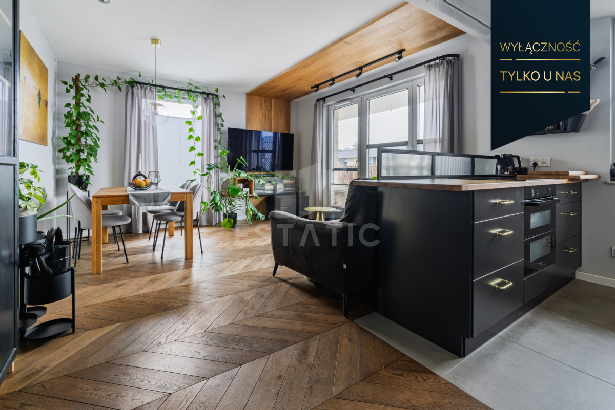 Designerski 4 pokojowy apartament | dwa balkony