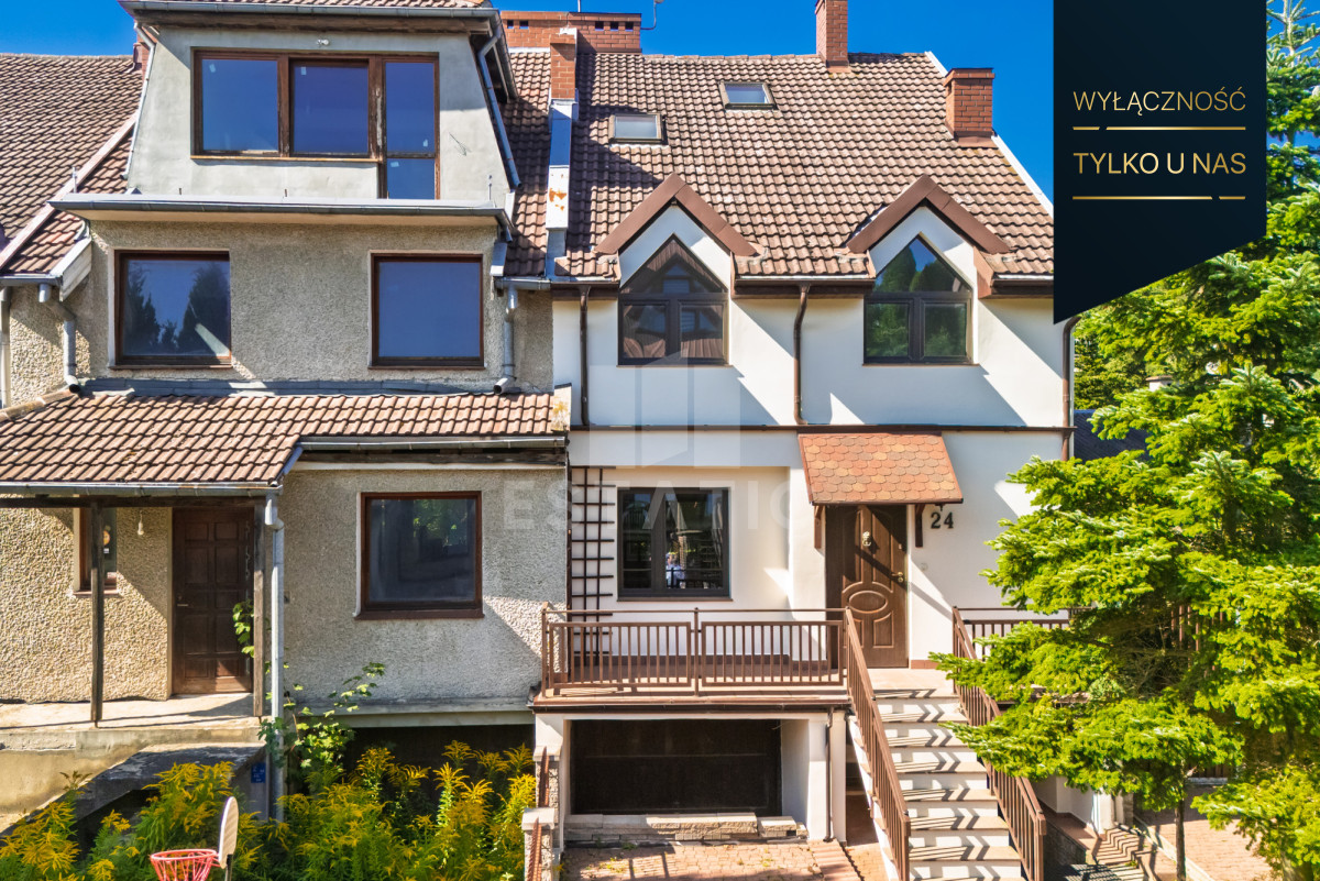 Skrajny szereg z ogrodem w Osowie