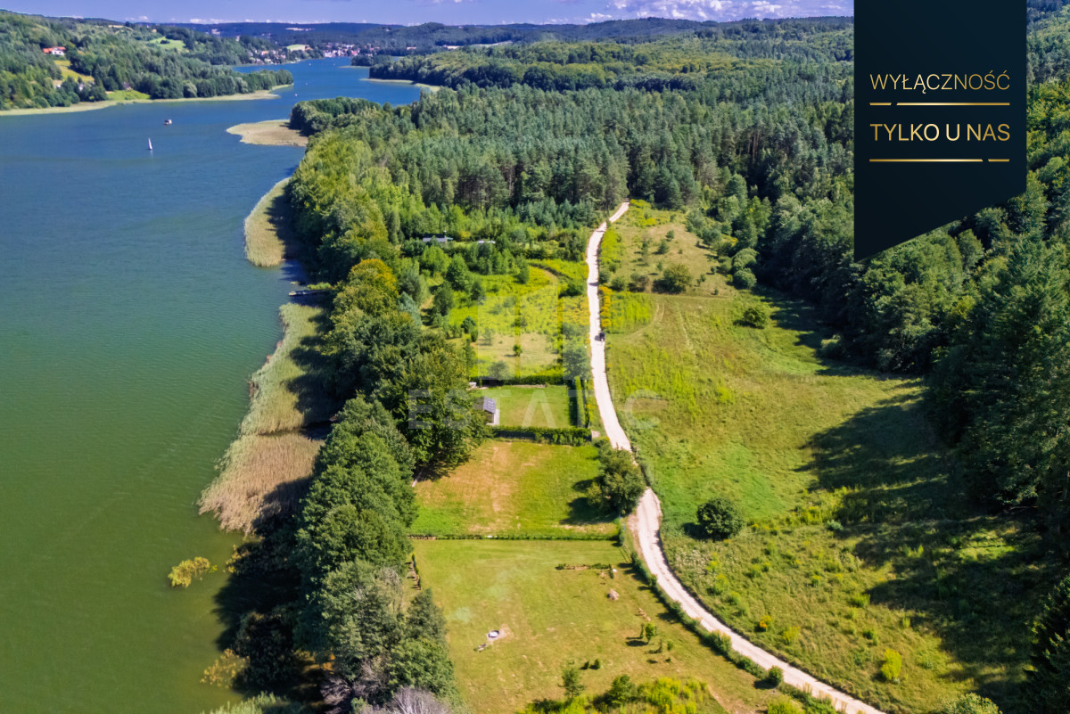 Sielskie działki nad Jeziorem Ostrzyckim
