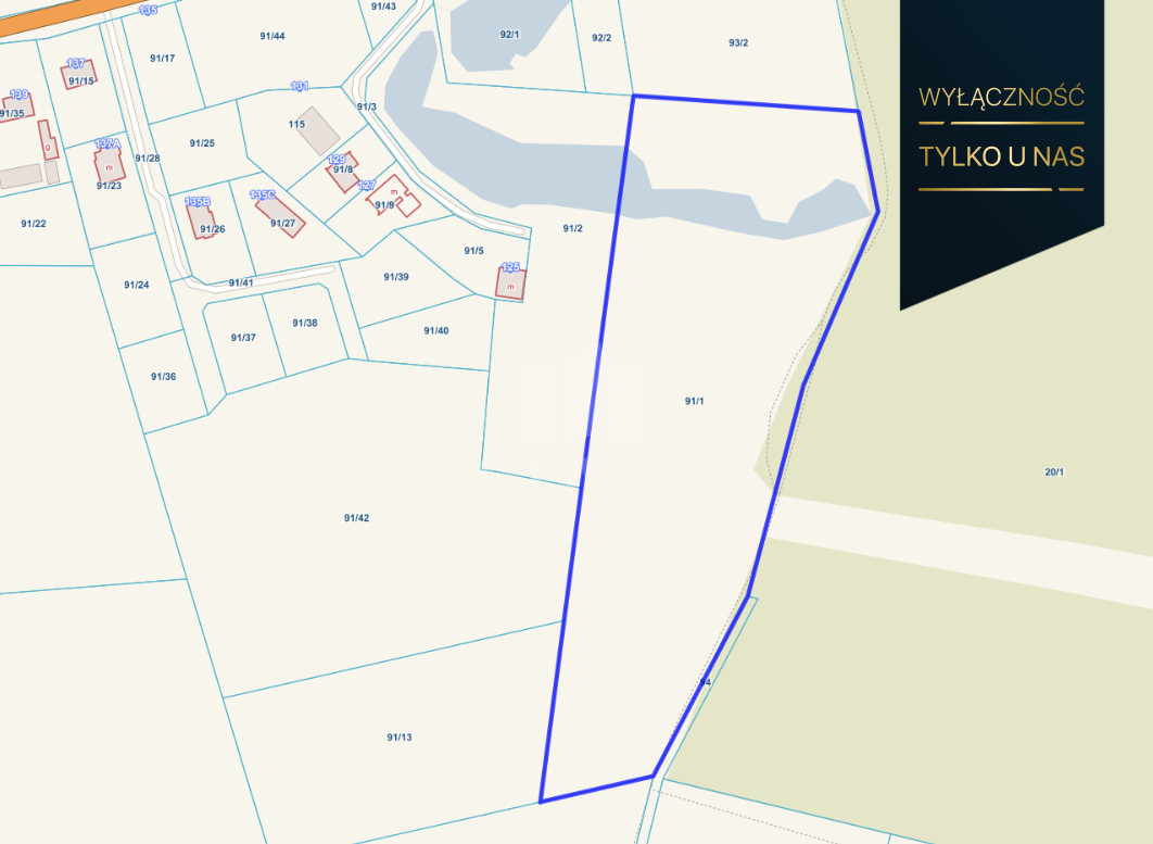 Działka – 25 240 m² – Gdańsk Kokoszki/Smęgorzyno